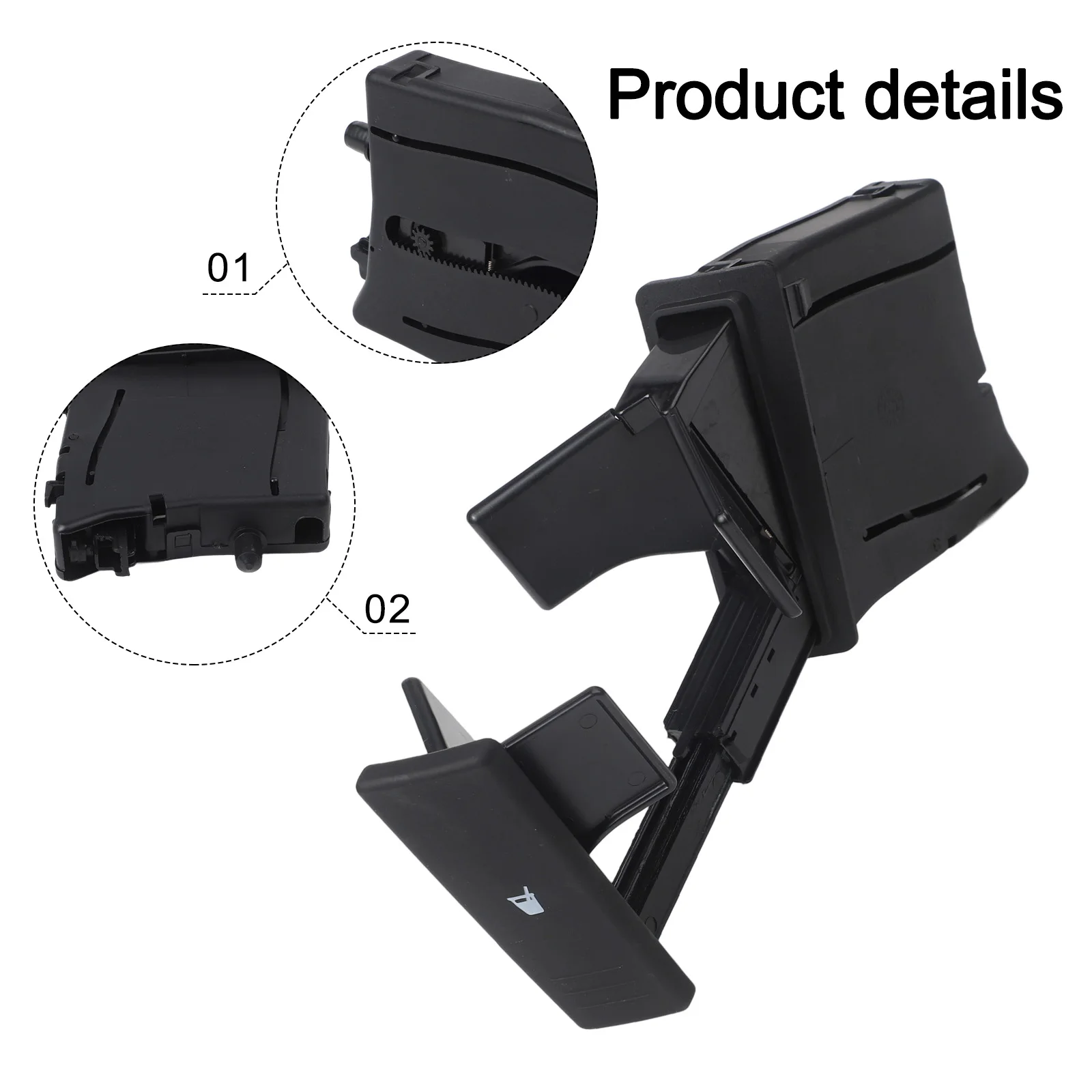 

Sale Newest Car Center Console Cup Holder For 9N 2002-2010 OEM Part Number 6Q0858602E Dashboard Cup Holder Car Accessories