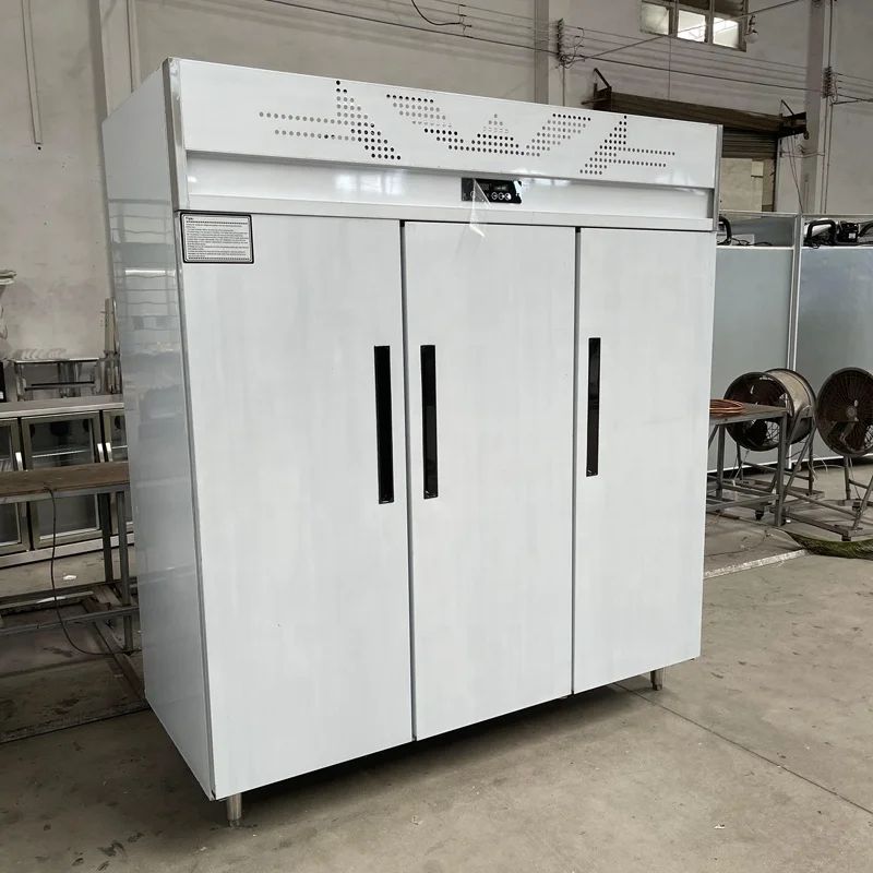 1600L 304 Stainless Steel Commercial Fridge Upright Chiller Restaurant Kitchen 6 Doors Refrigerator