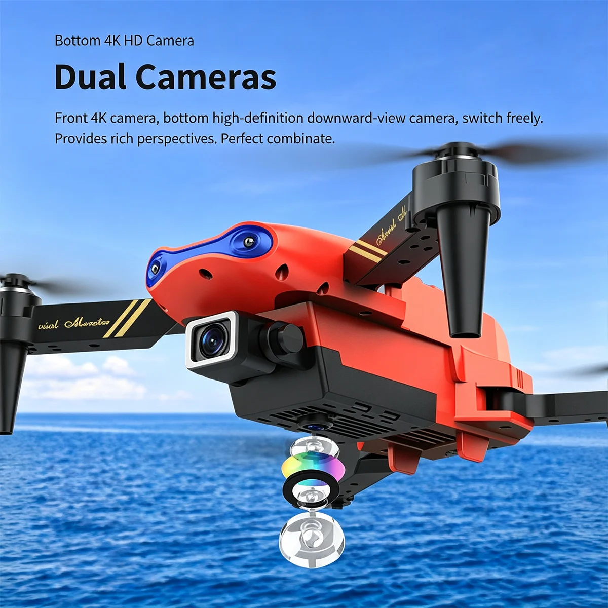 طائرة E99 RC بدون طيار جديدة ب - مراجعة Kids Toys Drone وسعره