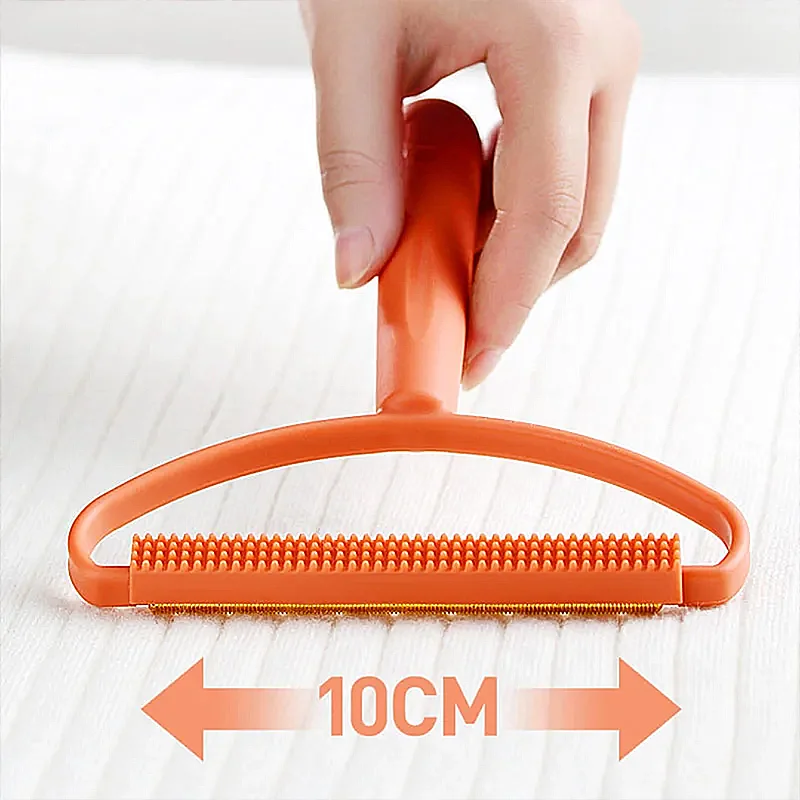 Manual Clothing Lint Remover Home Use Plastic Metal Material No Battery Required Coats Hats Lint Trimmer