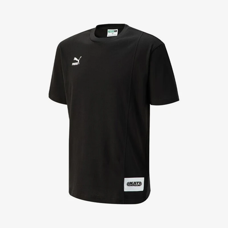 

Puma genuine spring new men's fashionable printed breathable sports short sleeved T-shirt 620219-01