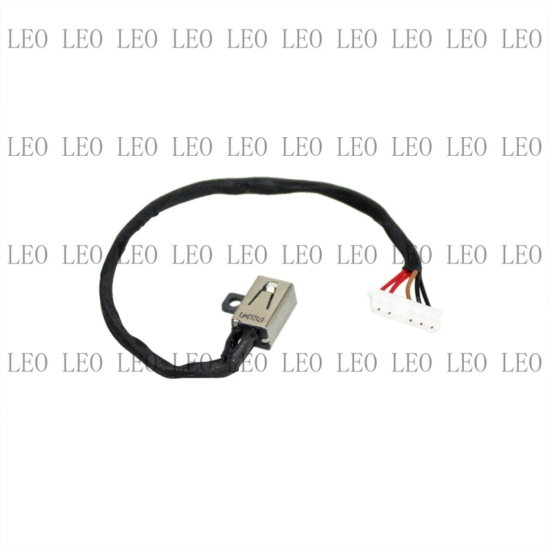 SS DC POWER JACK w/ CABLE For DELL Inspiron 15 3000 Series Harness CHARGING Socket