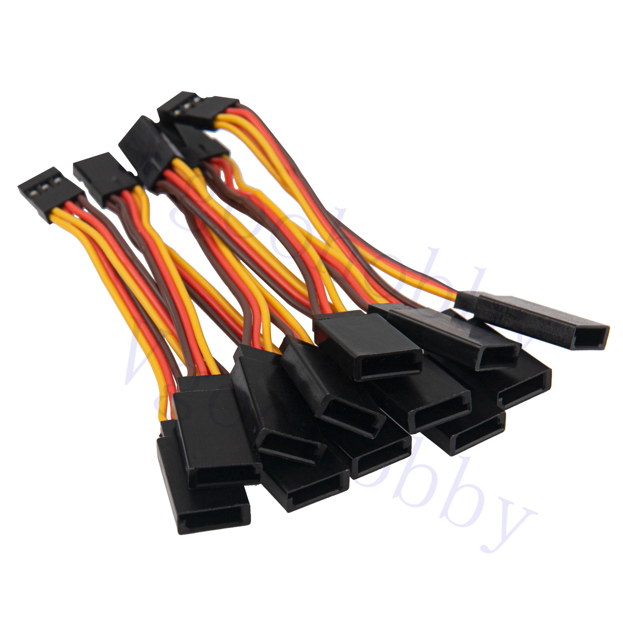 6Pcs JR Style Servo Splitter Cable, 2.75\