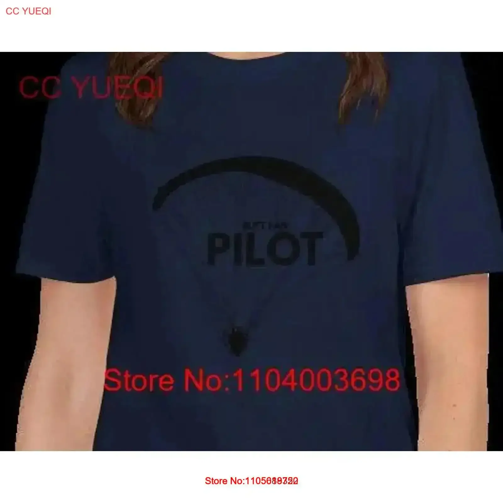 Butt Fan Pilot T Shirt paramotoring ultralight aircraft paramotor vintage Washed Stylish Slightly homme Versatile Comfortable