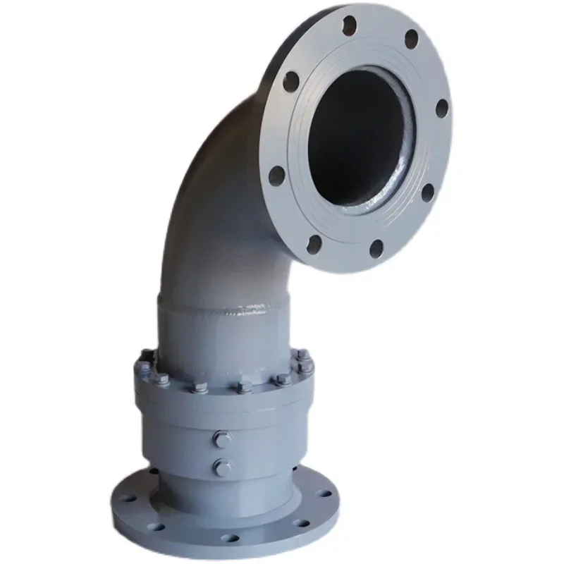 

Electric furnace large diameter 360 degree rotary bending joint DN4 6 8 10 inch ship pipe flange rotary joint water