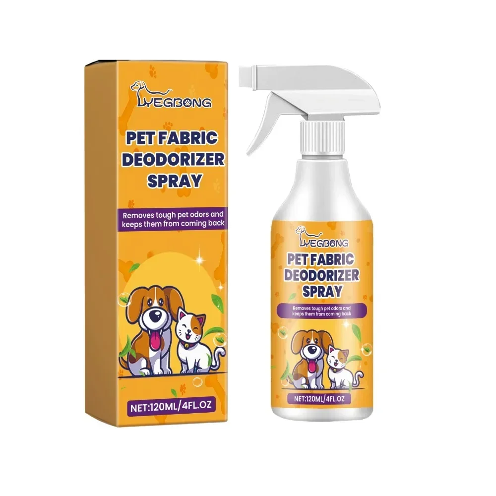 Yegbong Pet Deodorant Spray cleans pet odors indoor air fresh and long-lasting deodorant Pet Products