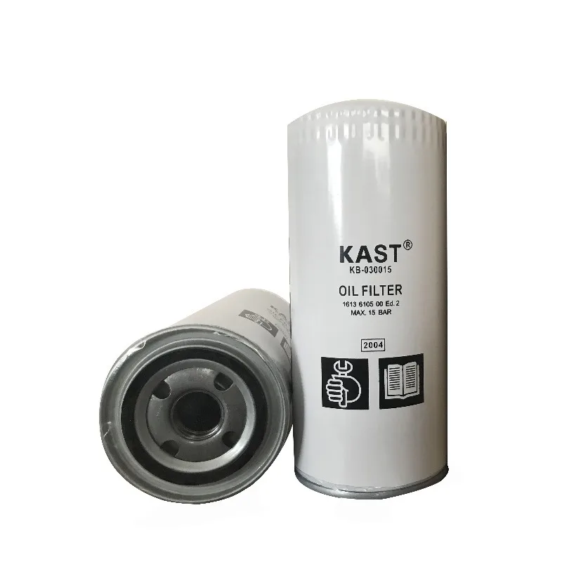 Factory Wholesale 1625752600 1625165601 Engine Oil Filter Compressor Spare Parts 1613610500 1621737800 Filter element