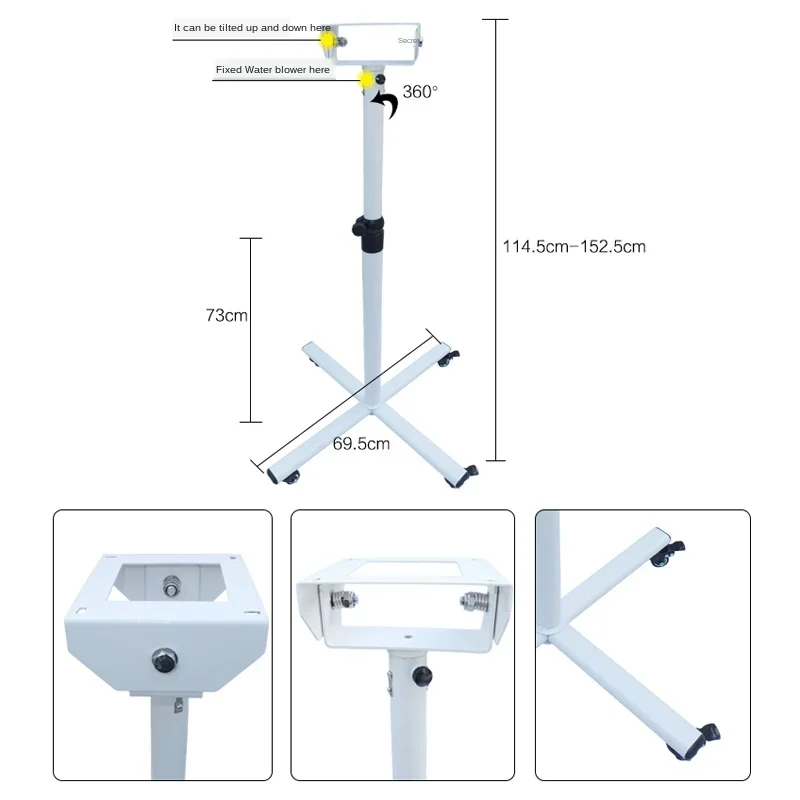 The 5 In 1 Sets Brand Cheap Dog Grooming Dryer Pet Hair with Holder Rack Blower 220v/110v 2400w Eu Plug Models Multi-Functiona