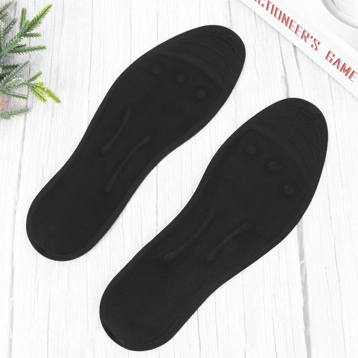 Liquild Insoles Shockproof Glycerol High Heel Massaging Orthotics for Flat Feet