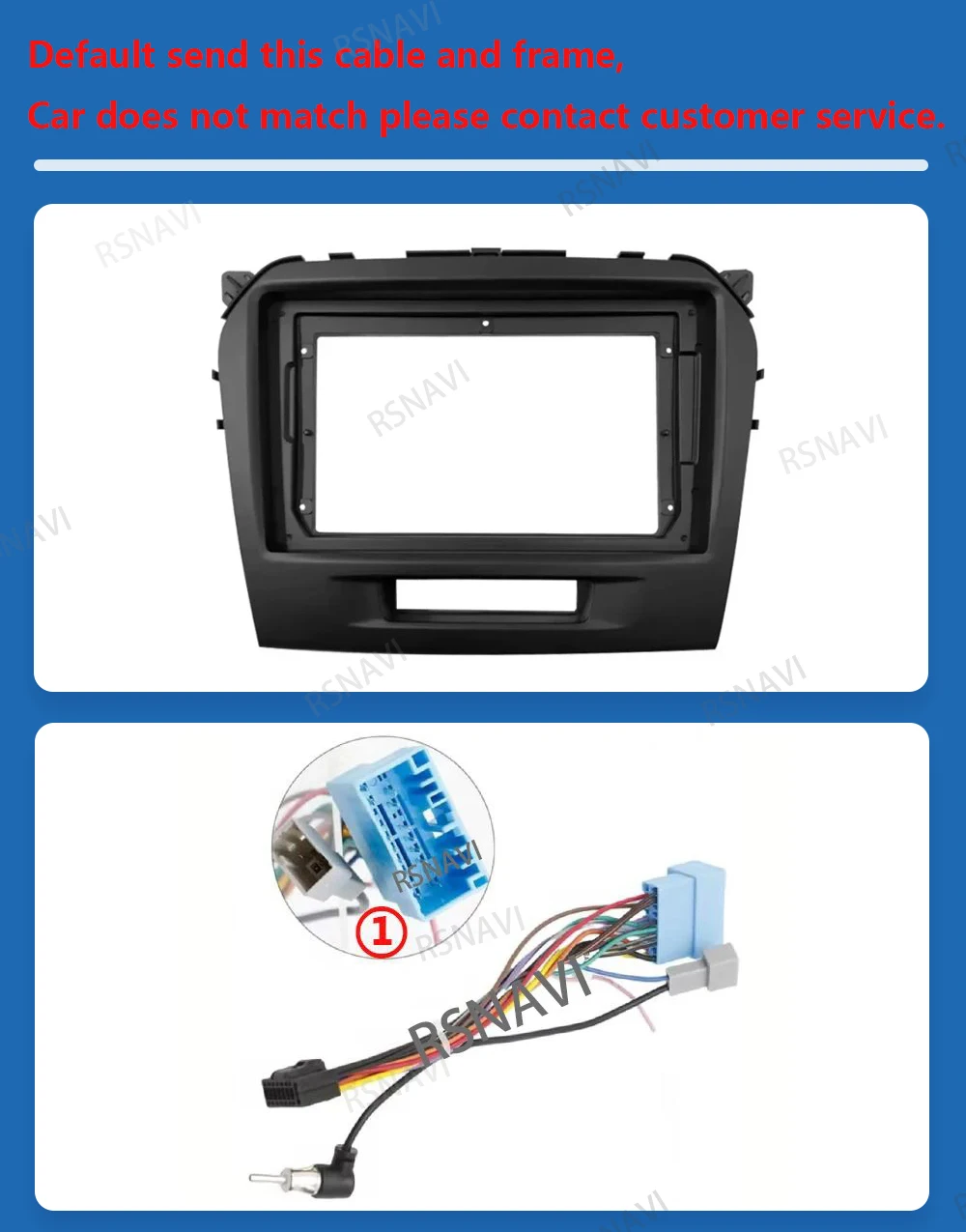 Android 16 Wireless Carplay Auto Für Suzuki Vitara 4 2017 2018 2019 2020-2022 Autoradio Stereo Multimedia Navigation GPS-Player – Detail 1