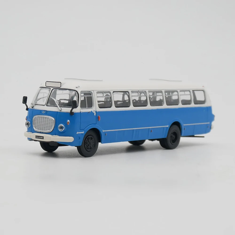 Die-cast Classic Coach Model 1:72 Scale Ist Jelcz 272 Mex Bus Alloy Car Model Hobby Collection Display Ornaments Metal Rare Gift