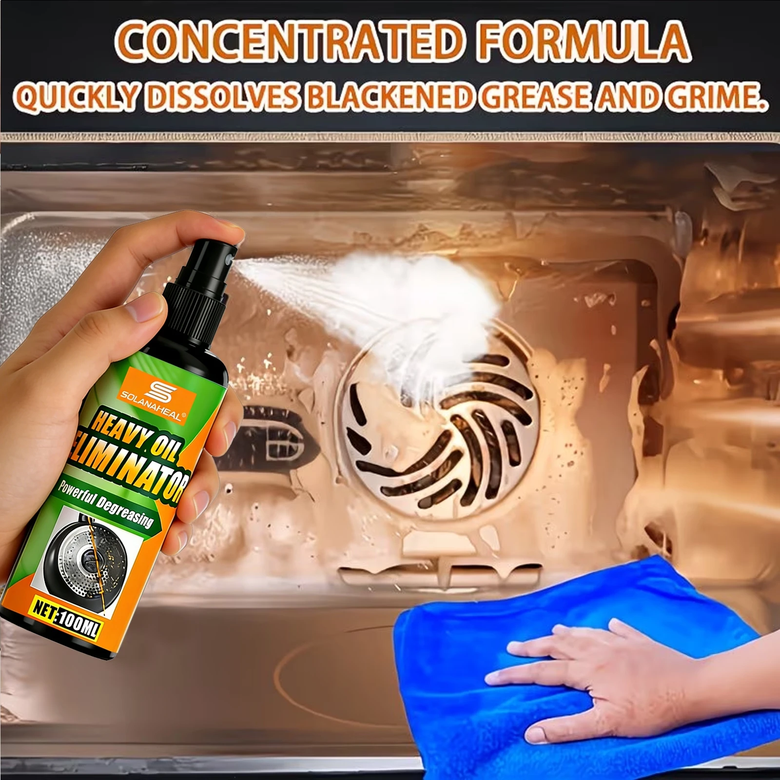 Heavy Oil Eliminator Krachtige - Commercial Kitchen Grease Cleaner recensie en prijs