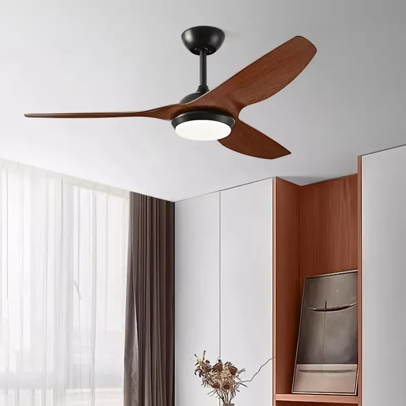 European Sipmle Decorative Ceiling Fan Light Living Room and Dining Room Fan Chandelier