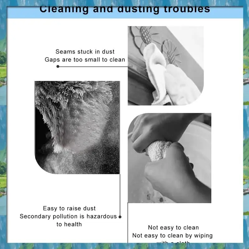 

The Duster Kit, 1 Duster + 10 Refills, For Home Maintenance, Dust Duster Durable Easy Install