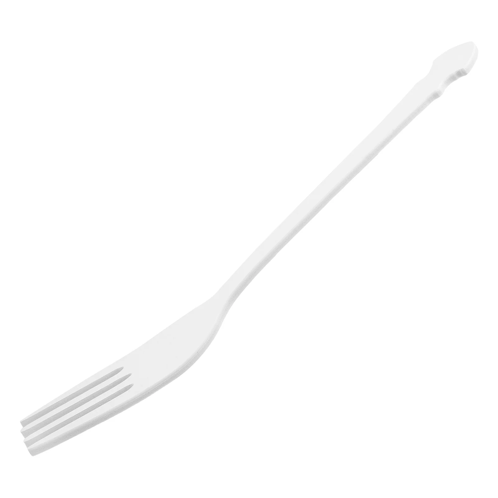 

Giant Fork Prop 50Cm White Plastic Oversized Fork For Photo Booth Party Halloween Cosplay Decor Kids Pretend Play Accessory