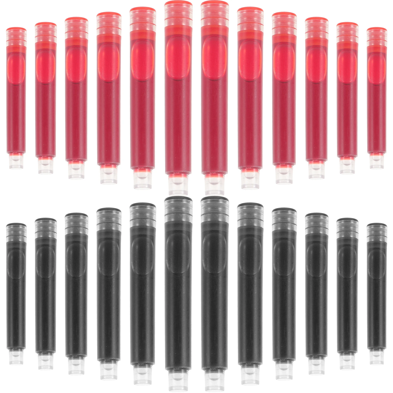 

100Pcs Premium Fountain Pen Refills Fast Absorbing Ink Technology Simple Elegant Design Multi Use for Work Study Fountain Pen