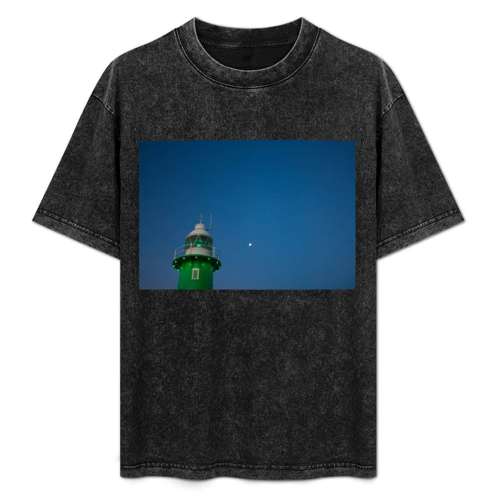 Fremantle South Mole Light House July Winter T-Shirt vintage anime shirt custom t shirt plain kawaii clothes mens fashion