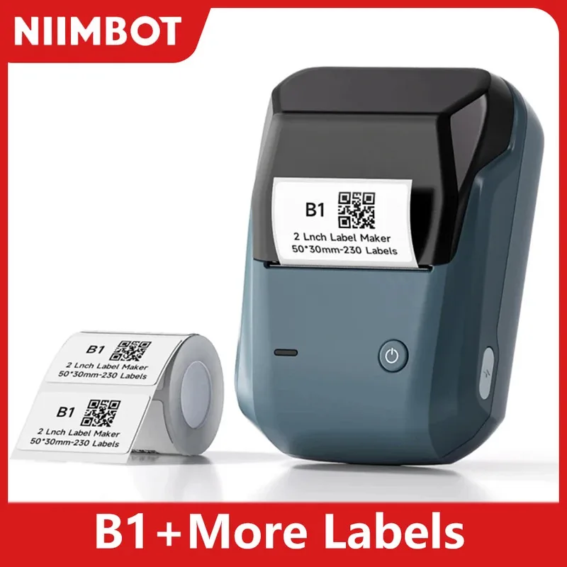 

Niimbot B1 Мини Портативный Термопринтер Самоклеящаяся Наклейка Этикетка Карманный Принтер Этикетировочная Машина Bluetooth Niimbot B1