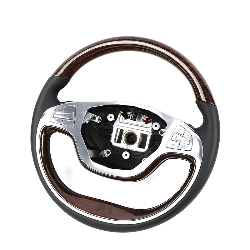 Steering Wheel with Leather Dragonfly Design Compatible for Mercedes Benz Class C E W213 W203 W205