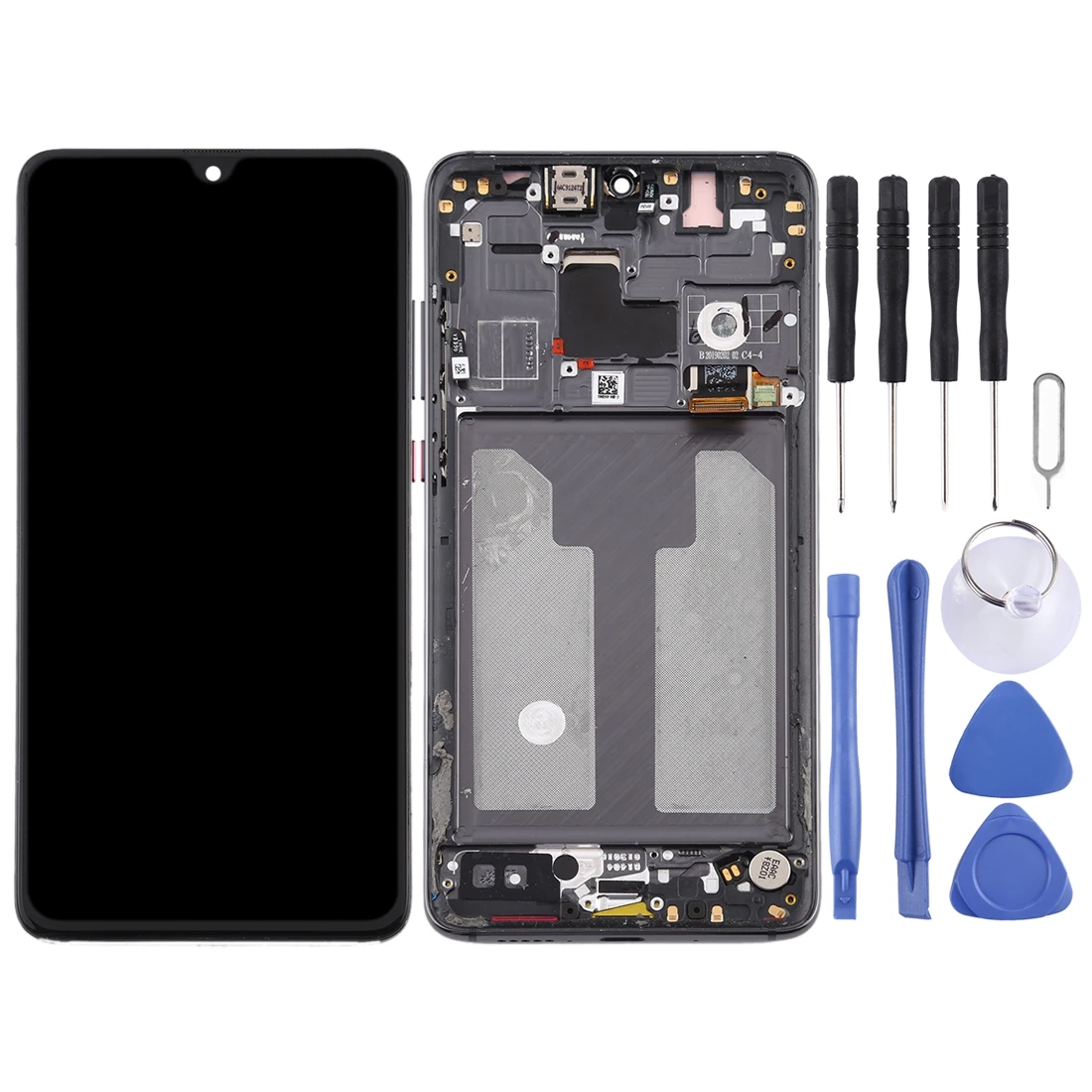 6.53-inch OLED LCD Screen for Huawei Mate 20 Phone Display Touch Screen with Frame Full Assembly Repair Replacement Part