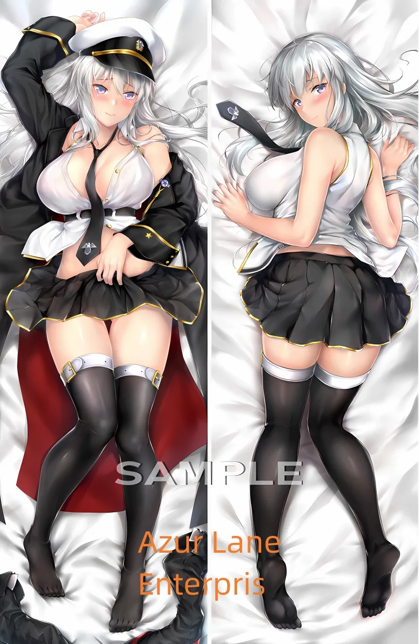 

Dakimakura Anime Pillow Case Azur Lane Enterprise Double-sided Print Of Life-size Body Pillowcase Gifts Can be Customized