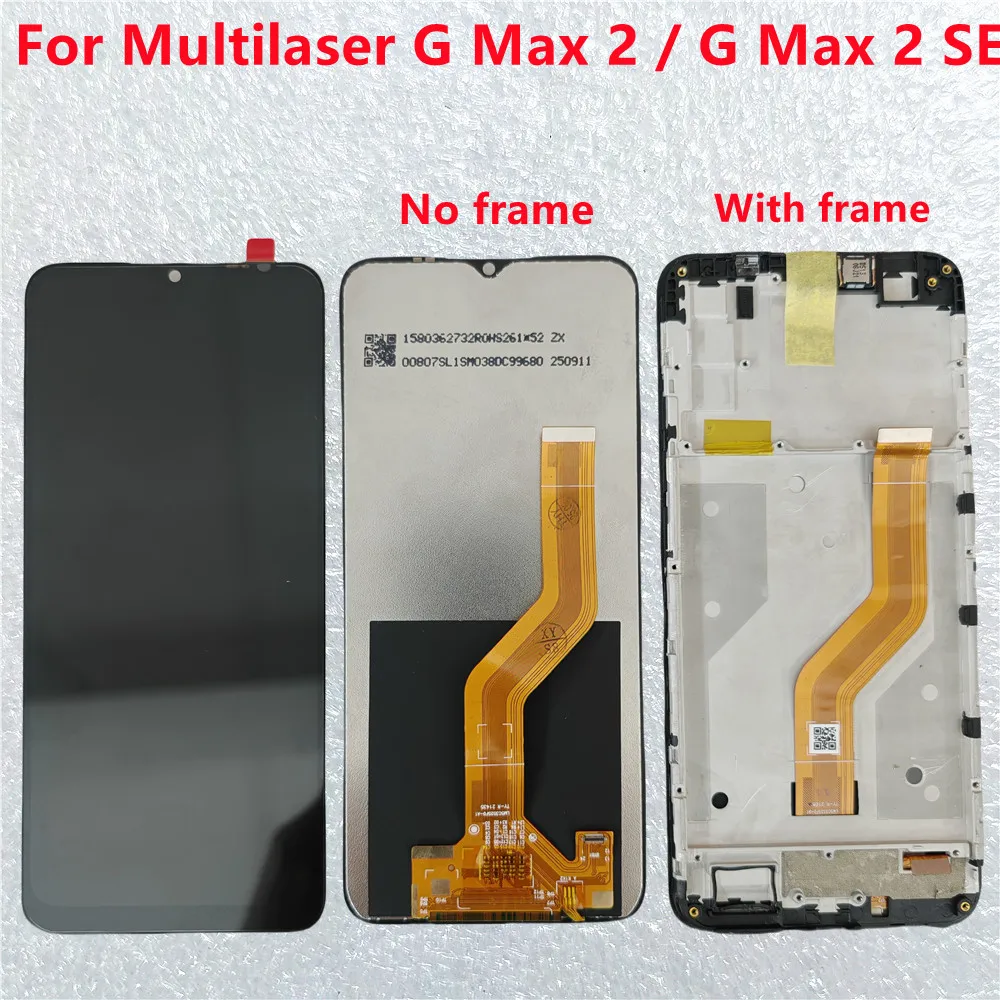 For Multilaser G Max 2 lcd Display Touch Screen Digiziter Assembly