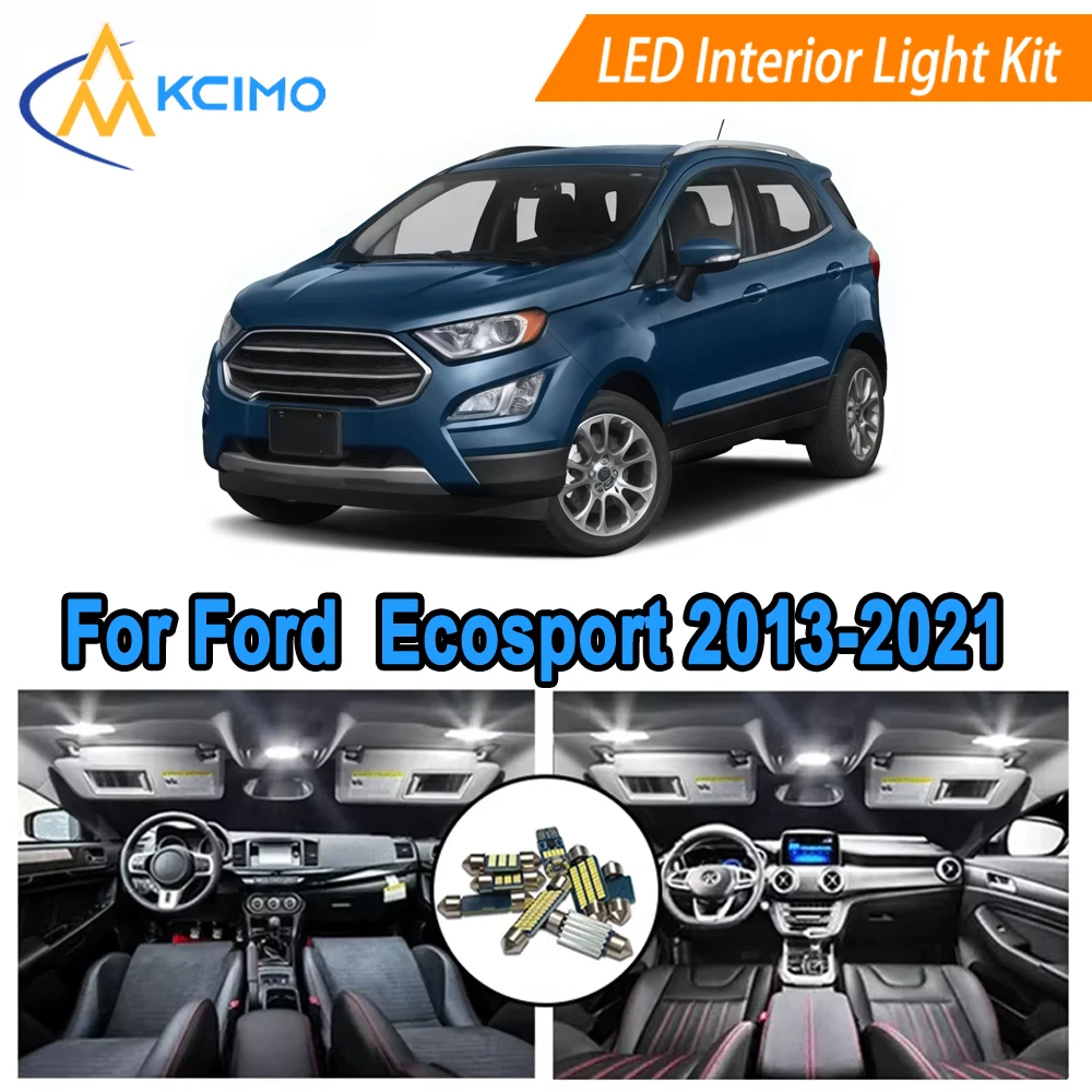 

​​Interior Light Bulb Replacement For Ford Ecosport (2013-2021) Bright LED Dome Light Bulb Kit Map Dome Door Courtesy