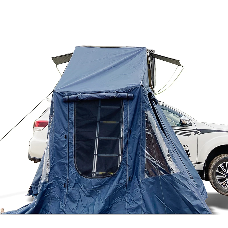 

New design ABS hard shell rooftop tent with annex for outdoor