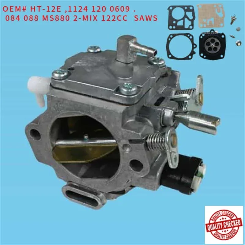 MS880 CARBURETOR 1124-120-0609 FOR STIHL 084 088 2MIX 121.6CC MAX FLOW CHAINSAWS REPL.TILLOTSON HT-12E  CARB  REPAIR DIAPHGRAM