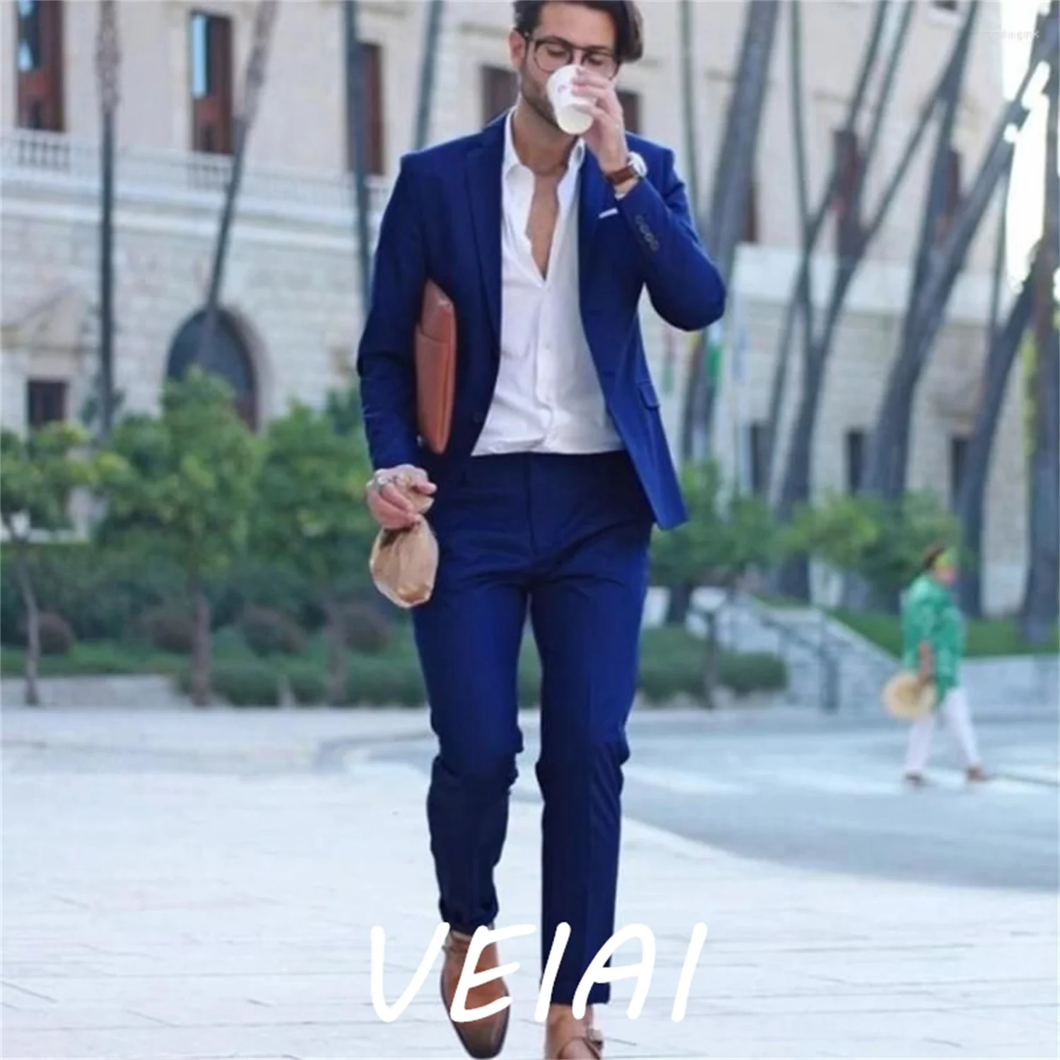 

Новые свадебные мужские костюмы по индивидуальному заказу, приталенные смокинги для жениха, две части, пиджак для жениха, деловые куртки для выпускного вечера, брюки