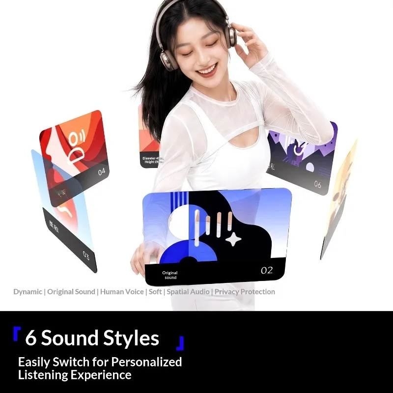 Edifier Auro Ace Over-Ear Bluetooth Headphones with Lyrics Display - Long Battery