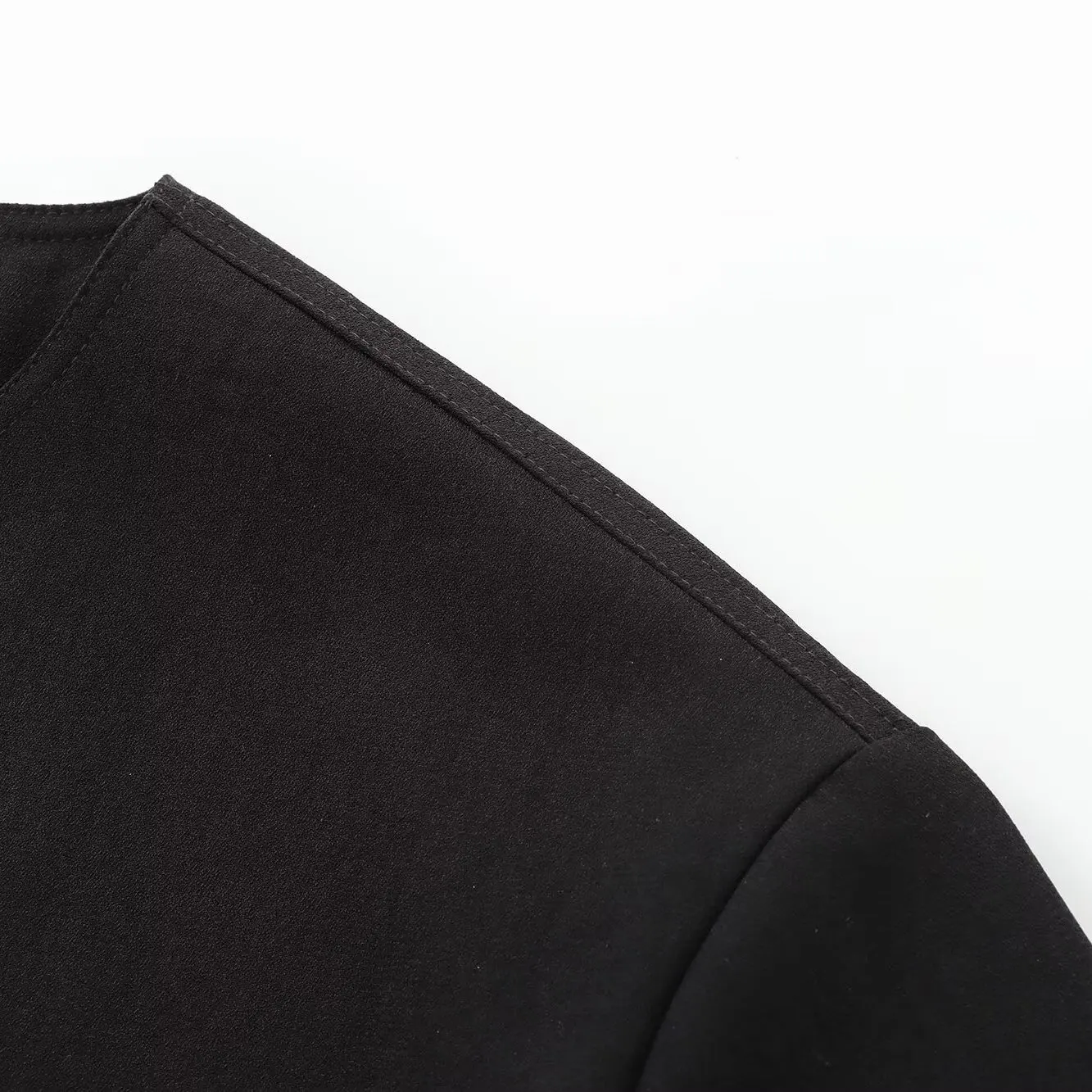 JNLEAOG Herbst Neue frauen Faion Design ket Verziert Pilot Jaet Mantel Polyester Stand Fit Damen Oberbekleidung