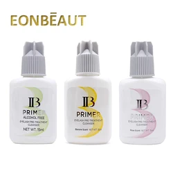 IBeauty-1 botella de imprimación para pestañas postizas, bananas, rosas, sin Alcohol, pegamento de extensión, 15ml, herramientas de maquillaje de Corea del Sur