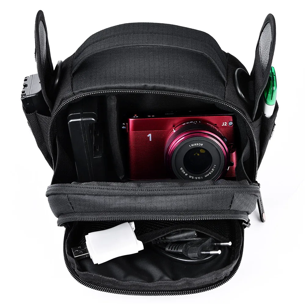 حافظة كاميرا فيديو FOSOTO متوافقة مع حقيبة كاميرا Canon VIXIA HF R800 R700، Sony HDR-CX405 CX675 CX670 SR12 FDRAX53