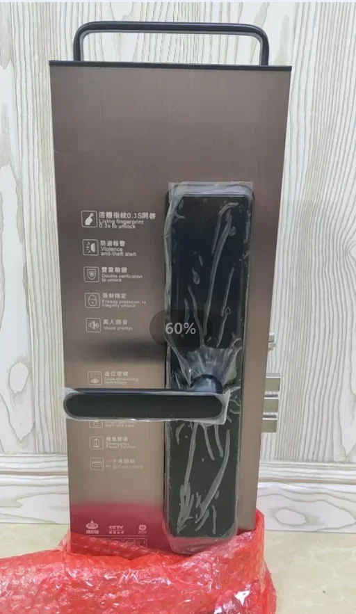 004 3D Face Visible Intelligent Home Automatic Tuya Wifi App Biometric Password Digital Fingerprint Recognition Smart Door Locks