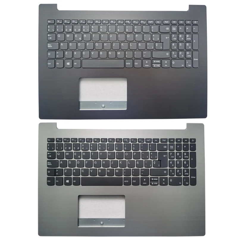 Nowa hiszpańska klawiatura do IdeaPad 320-15 320-15IAP 320-15AST 320-15IKB 320-15ISK 330-15IKB z obudową górną z podpórką pod nadgarstki.