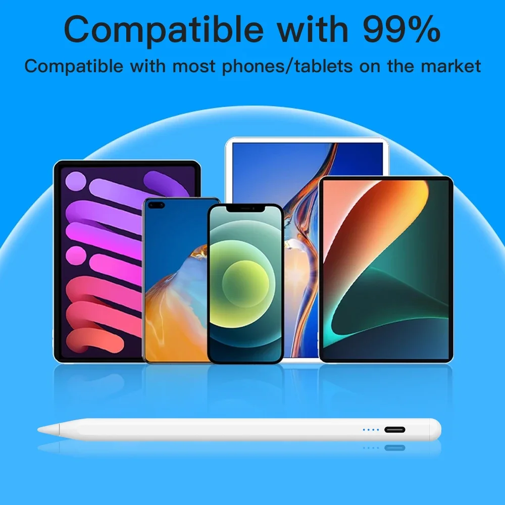 

For Xiaomi Pad 6 Stylus Pen For Samsung Pad without Palm Rejection Tilt,for Honor Redmi Pad Pen for All Android Tablet Phone Pen