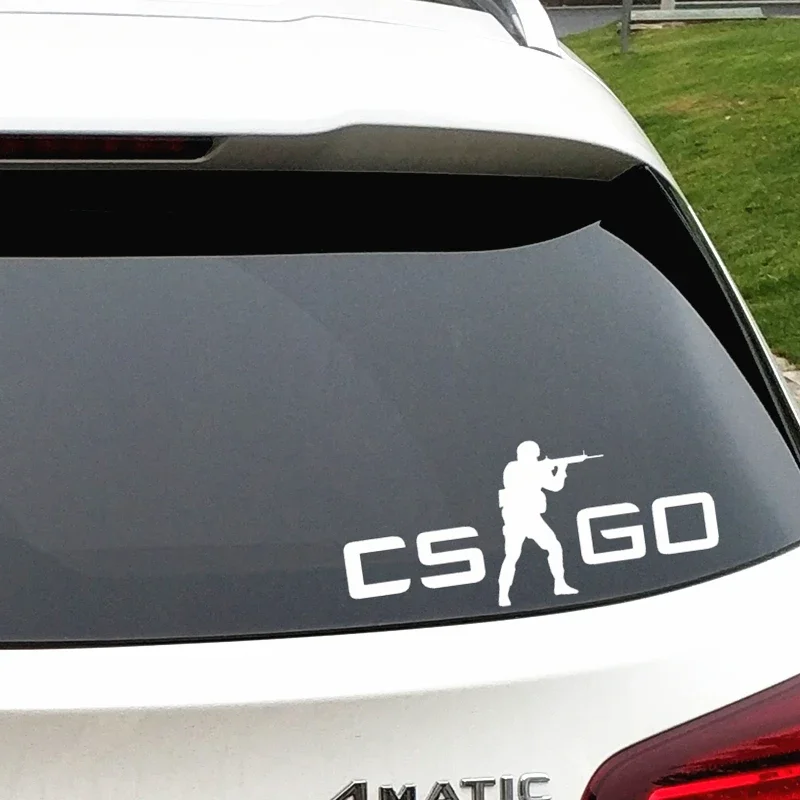 Counter Strike CS GO Reflective Car Sticker Vinyl Decal for Windshield Bumper Trunk Motorcycle Computer Case Civic D2