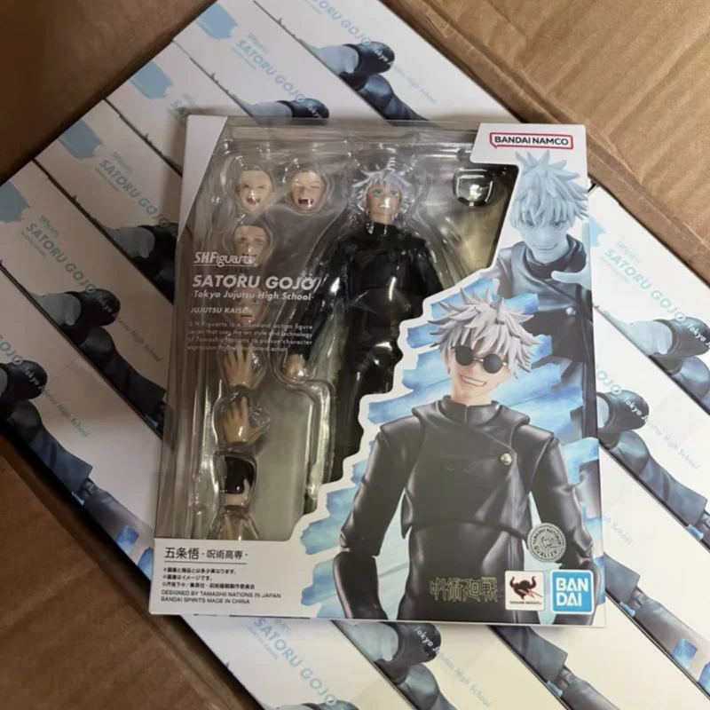 

Original Bandai Jujutsu Kaisen Figure Gojo Satoru Shf During The College Years Action Figurine S.H.Figuarts Anime Model Doll Toy