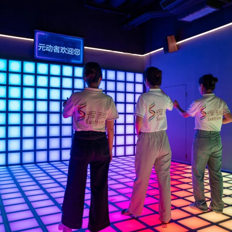 

Wired Interactive LED Game Floor Panel Active Floor Hot Sale