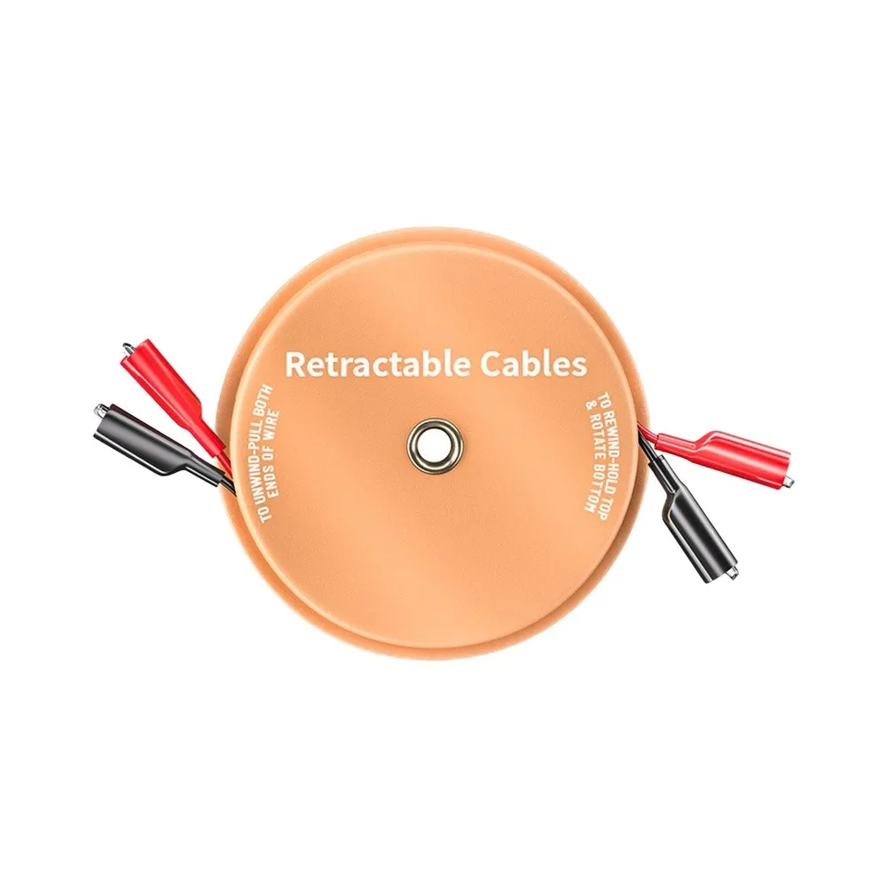 Electrical For troubleshooting Kit with Retractable 10ft and 30ft Test Leads 18 AWG PVC Insulation and ABS Housing