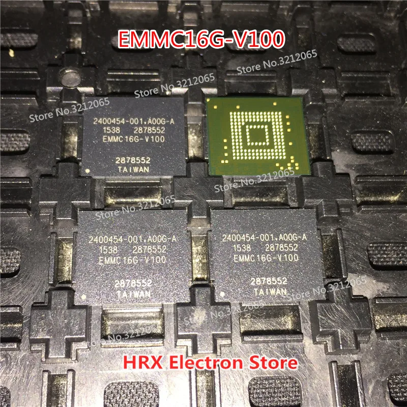 100% New Original EMMC16G-V100 BGA153 EMMC Chips (1-10piece)