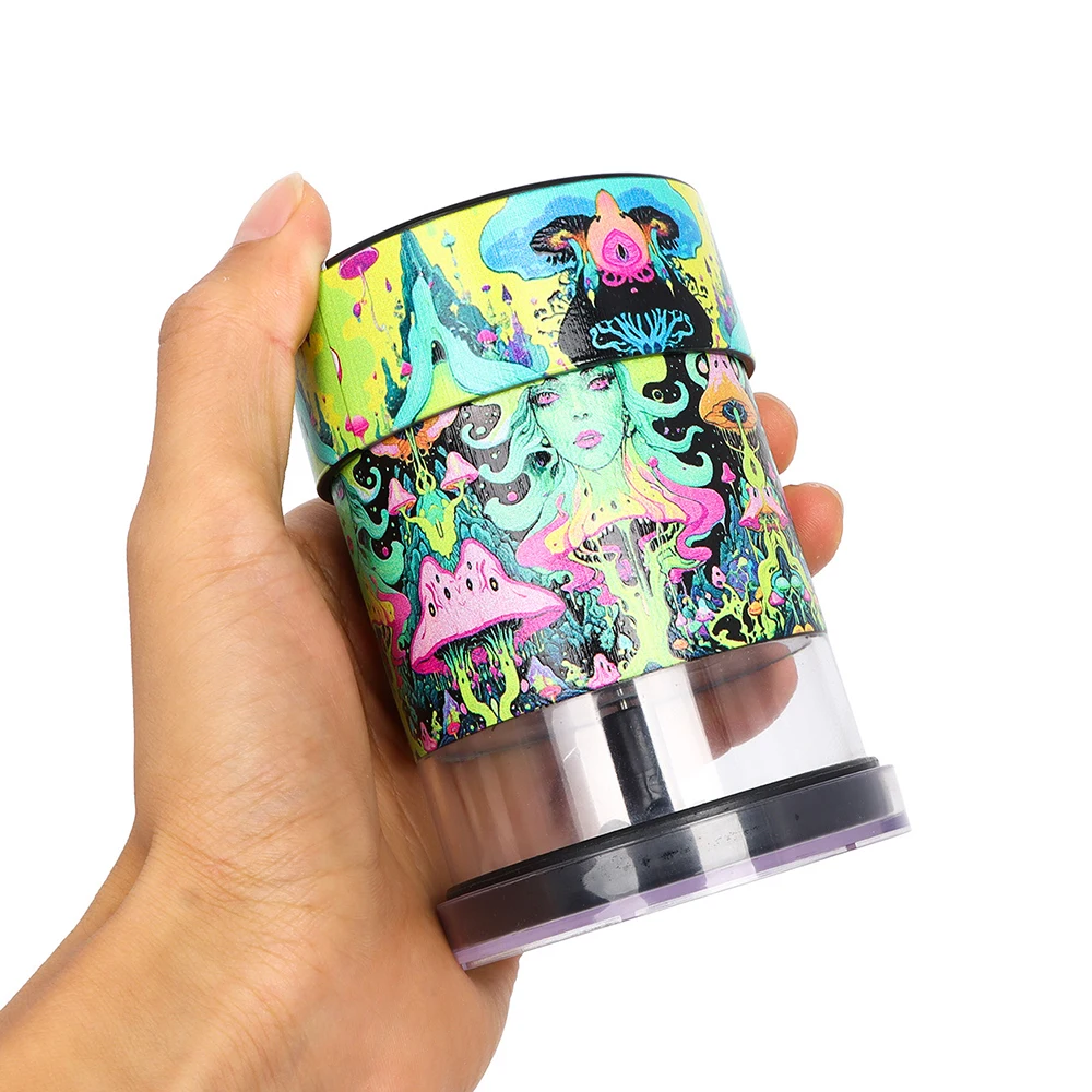 Electric Herb Grinder High Powerful Automatic Smoke Herb Mills Grinder