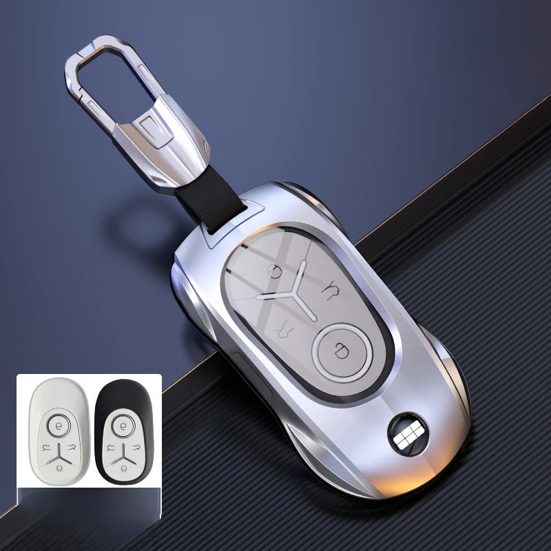 

Premium Zinc Alloy Key Cover Case for Geely Xingyuan Liberty/Explore/Youth/Dream Edition (2024-2025) - Protective Key Fob Shell