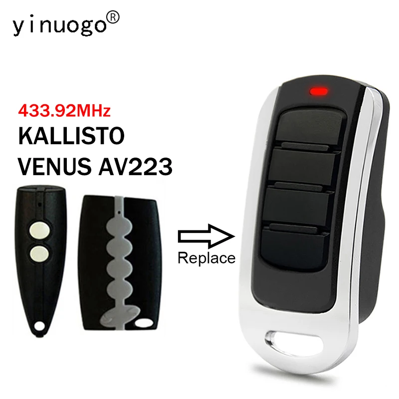 

STAGNOLI Remote Control STAGNOLI KALLISTO VENUS AV223 Remote Control Garage Door Opener 433.92MHz STAGNOLI Gate Control Command