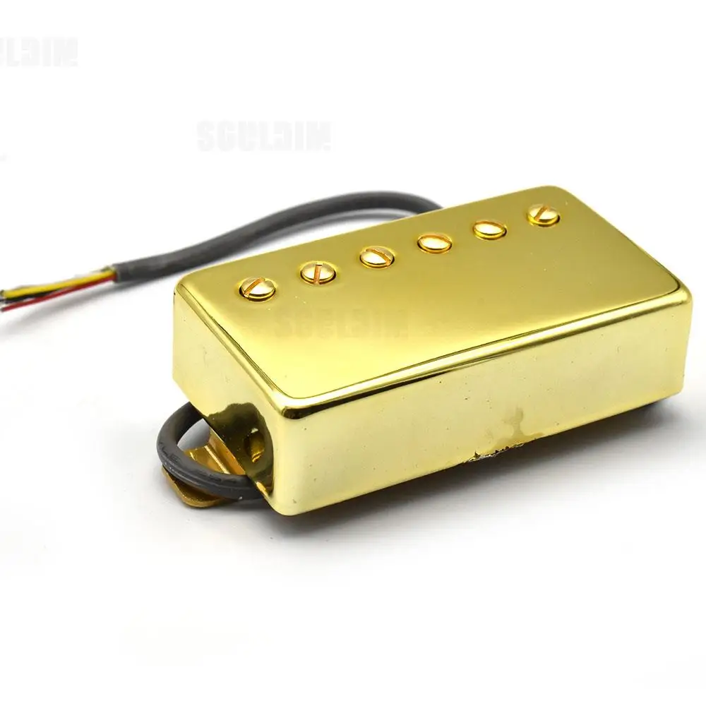 Humbucker Electric Guitar Pickup Golden Neck or Bridge Pickup Choose for LP Style Guitar