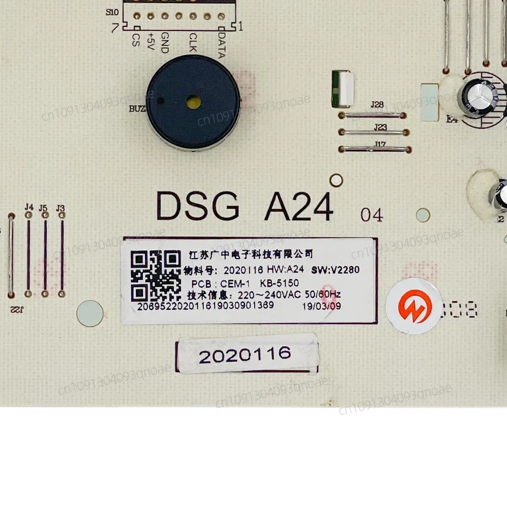 2020116 Display PCB WFHV7014 Control Board For Hisense Washing Machine Washer Parts