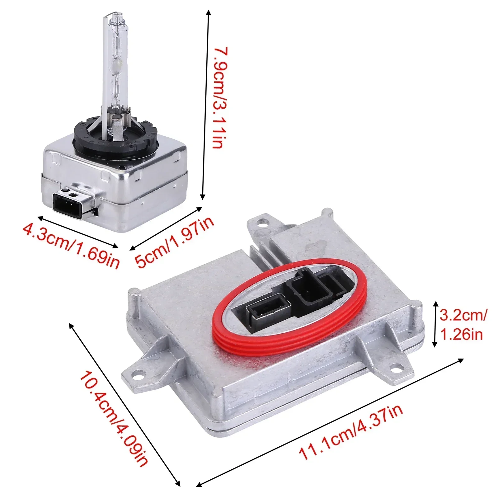 

Car accessories Xenon Ballast HID D1S Bulb Control Unit Module Compatible for 13-16 Hyundai Genesis Coupe 92190-3Z200