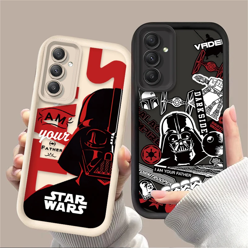 Stars W-Wars Film Darth Vader Case for Samsung Galaxy A55 A16 A25 A35 A15 A06 A05 A05S A24 A13 A23 A12 A22 A32 A52 A71 A51 4G