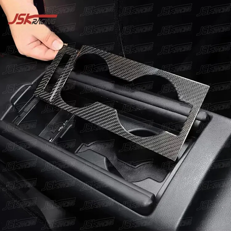 CARBON FIBER INTERIOR CUP HOLDER SURROUND for 2021-2023 SUBARU BRZ for TOYO GR86